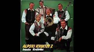 Alpski Kvintet z Ivanko Kraševec - Zdravica veseli družbi | [Official Music Audio]