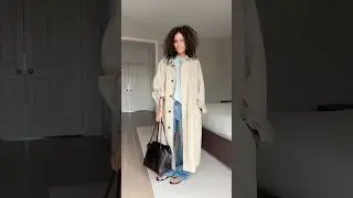 The Row Flemming coat, Eglitta jeans, Henri bag.