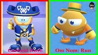 Garfield Rush vs Om Nom Run - Best game Mobile 2021. Most favorite game, Funny Moments Gameplay