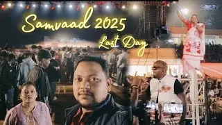 Samvaad 2025 || Last Day Program || Arjun Lakra || Kalpana Hansda || Jamshedpur|| SFK vlog ||