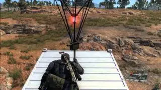 MGSV - Riding a cargo container home