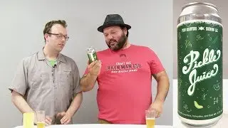 Brewers Drinking Beer - Mike and Joe drink Four Quarters Pickle Juice - Sour Ale