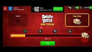 🔥 Angry Birds Win Streak in 8 Ball Pool | 2 Wins + Mystery Box Reward Epic 8 Ball Pool Gameplay 2025