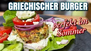 Griechischer Burger - so gut, der braucht kein Br&ouml;tchen