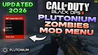 *2026 UPDATED* How to get a Mod Menu on Plutonium Black Ops 2 Zombies (RMT V2.6 BO2 T6 Mod Menu)
