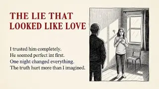 Learn English through Stories Level 3 ⭐ the lie that looked like love - Improve your English