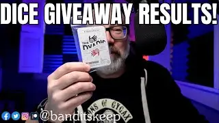The Great Dyadic Dice Giveaway Results