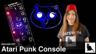 The Dual Atari Punk Console - crunchy lo-fi sounds with a feline touch