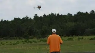 Align Trex 600e - Can RCREDBARON still fly a Heli - April 9-2011