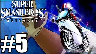 Super Smash Bros Ultimate Adventure Mode - Gameplay Walkthrough Part 5 - Mach Rider ( 100%)