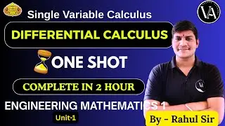 Differential Calculus Full Unit-1 in 2 Hours ⏳ | One Shot Revision | VIJAYA ACADEMY