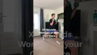 Over 50 FAT BURNING Workout With Weights #over50 #fatburning #shorts