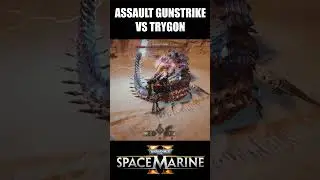 Assault's Gunstrikes do INCREDIBLE Damage to Trygon Boss #spacemarine2 #warhammer40k #gaming