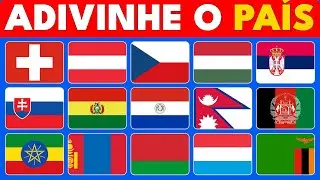 Desafio: Adivinhe as Bandeiras dos Pa&iacute;ses Sem Litoral!