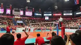 Monster Block By Cignal HD Spikers🏐🙌❤vs. Creamline CoolSmashers🩷| PVL On Tour 2025🏐🇵🇭| FilOil Centre