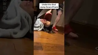 Under the Bed Jump Scare Prank