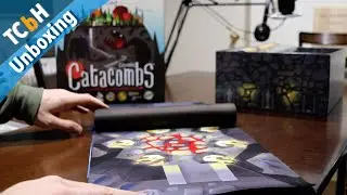 90 Second Unboxing - Catacombs 3rd Edition Big Box Playmat Version