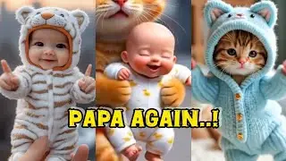 &ldquo;Papa Papa&hellip; Hello Papa ❤️ | Cute Baby Talking Sweetly to Papa 👨&zwj;👧💞&rdquo;