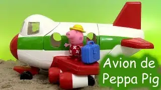 Peppa Pig Holiday Plane Avion des vacances Jouet ♥ Air Peppa Holiday Jet