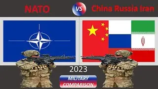 NATO vs China Russia Iran   Military Power Comparison 2023