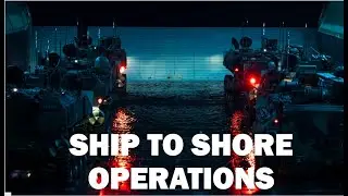 Marine Corps Night Ship to Shore Operations