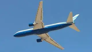 19L departure &ndash; Las Vegas Sands Corporation Boeing 767-3P6(ER) takeoff from Las Vegas | N804MS
