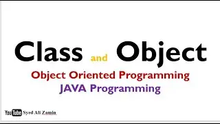 Class and Object | OOP | JAVA
