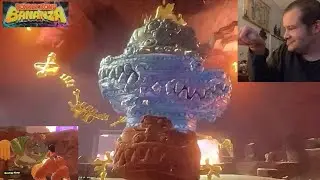 Beating the shit out of Grumpy Kong!!   (Donkey Kong Bananza):  Video 2