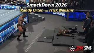 SmackDown 2026 Turns Dangerous as Randy Orton Faces Trick Williams - WWE 2K24