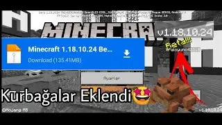 Minecraft 1.18.10.24 Beta S&uuml;r&uuml;m&uuml; &Ccedil;ıktı! Kurbağalar Eklendi 🤩