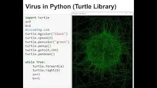 How to code a virus pattern in 10 lines of python code