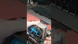 Как снять простой башенный кулер #deepcool #intel #лайфхакер #башенныйКулер #KasPer_I #kik