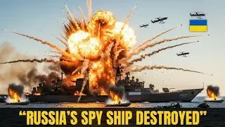 Украинские беспилотники уничтожили российский корабль-разведчик &mdash; идеальный скрытный удар