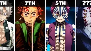 Top 10 Strongest Characters In Demon Slayer RANKED! (updated)