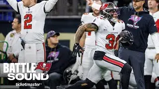Bucs Drop 51 Points On The Saints | Battle Sound | Tampa Bay Buccaneers