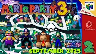 Avoiding Drowning in the Sea | Mario Party 3 N64 w/ Friends [September 2025] #2