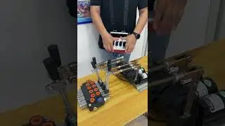 5 #functions 12-24V #hydraulic valve #Joystick #construction machinery Hoisting carry remote control