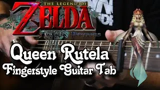 Queen Rutela - easy Fingerstyle Guitar TAB