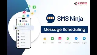 How to Schedule Messages in Salesforce with SMS Ninja | SMS Automation Tutorial