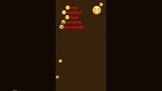 easy medium hard extreme impossible,