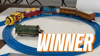 Who is going to win? Plarail layout Thomas and friends