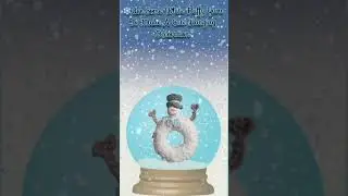 Cute Snowman Photo frame #crochet tutorial