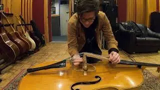 Scott Mulvahill puts together his Kay Bass