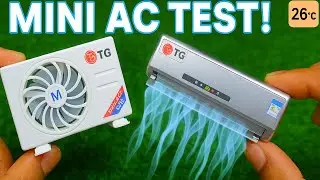 Best Gadgets Mini AC Unboxing & Test Video || Best Gadgets Mini Solar Car AC