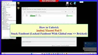 How to Unbrick Xiaomi Pad 5 (Mi Pad 5) Soft Brick Stuck fastboot - Lock the bootloader -- Bricked
