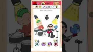 Brain Test Level 500 Walkthrough  #games #braintestsolution #braintest #braingames #puzzle