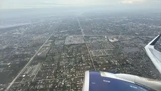Our timelapse flight home from Florida!