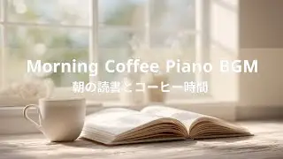 【朝の読書とコーヒー時間】Morning Coffee Piano BGM☕📖