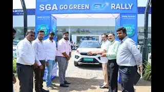 SGA MOTORS TATA GO-GREEN EV RALLY
