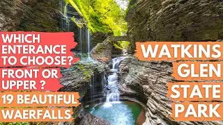watkins glen state park | new york waterfalls | which entrance to choose